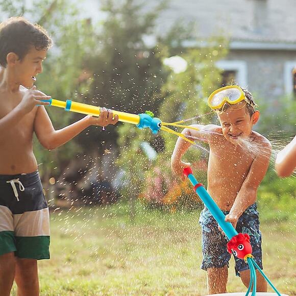 2 pack Sea Animal Water Blaster Squirt Toy With Soaker Toy Outdoor Pool Party - Picture 2 of 11